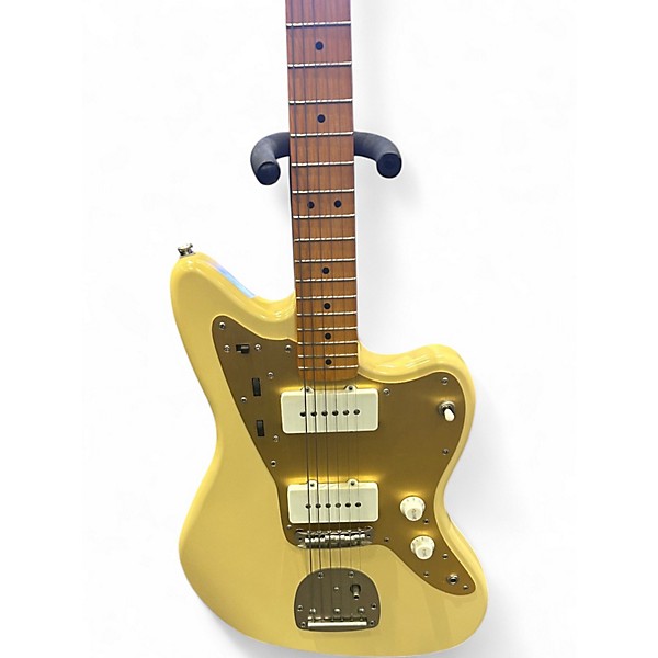 Used Squier 40th Anniversary Vintage Edition Jazzmaster Satin Desert Sand Solid Body Electric Guitar