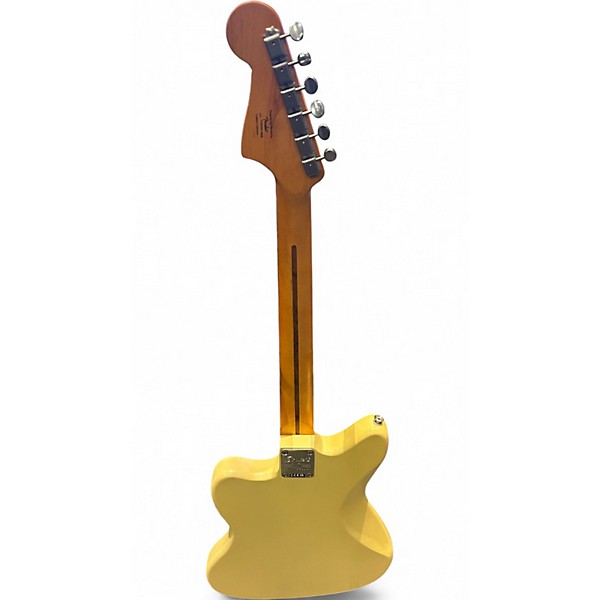 Used Squier 40th Anniversary Vintage Edition Jazzmaster Satin Desert Sand Solid Body Electric Guitar