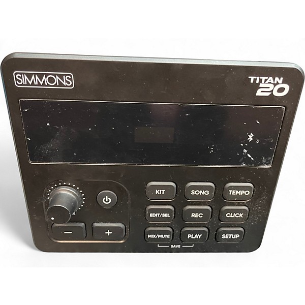 Used Simmons Titan 20 Module With Cable Harness Electric Drum Module