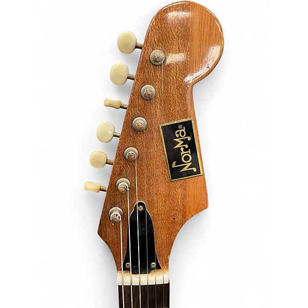 Used Norma EG408-2T 2 Tone Sunburst Solid Body Electric Guitar