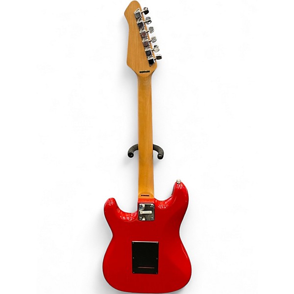 Used Bently S Style Red Solid Body Electric Guitar