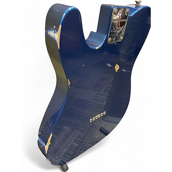 Used 2025 Fender Custom Shop Limited Edition Red Hot Esquire Relic Baltic Blue Solid Body Electric Guitar