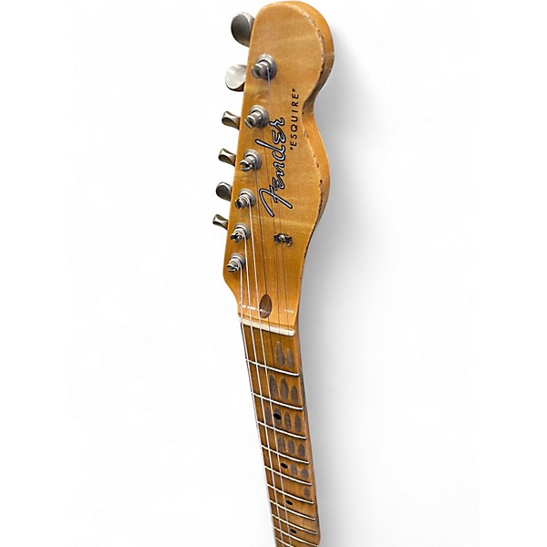 Used 2025 Fender Custom Shop Limited Edition Red Hot Esquire Relic Baltic Blue Solid Body Electric Guitar