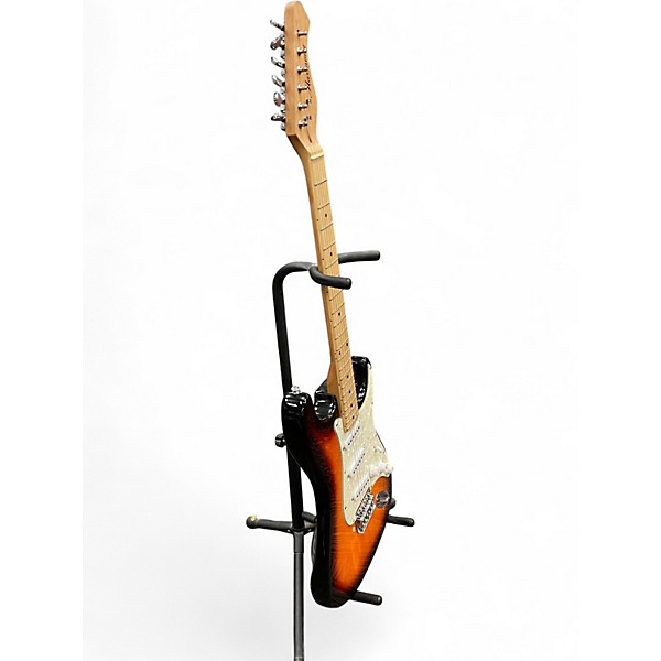 Used Harmony MODEL 02802 Sunburst Solid Body Electric Guitar