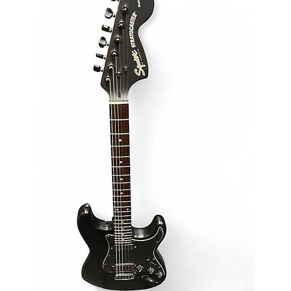 Used Squier =STANDARD STRATOCASTER HH Black Solid Body Electric Guitar