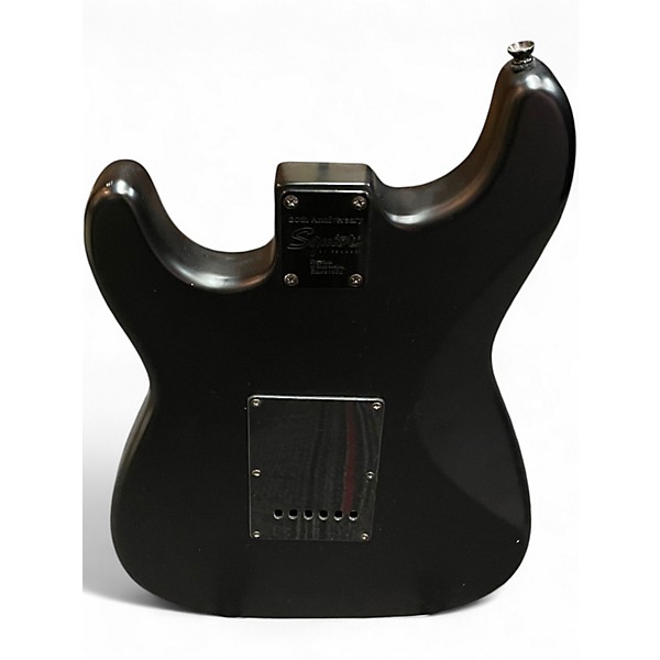 Used Squier =STANDARD STRATOCASTER HH Black Solid Body Electric Guitar
