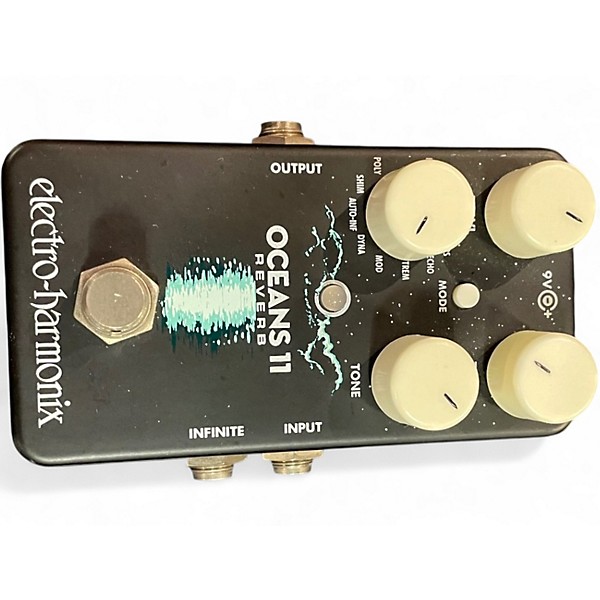 Used Electro-Harmonix Oceans 11 Reverb Effect Pedal