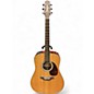 Used Takamine FT340BS Natural Acoustic Electric Guitar thumbnail