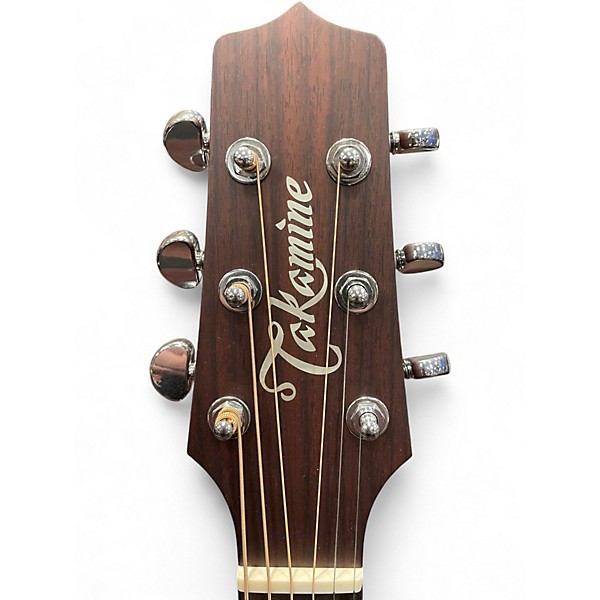 Used Takamine FT340BS Natural Acoustic Electric Guitar