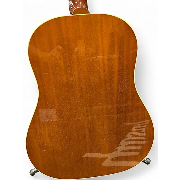 Used Epiphone USA Texan Antique Natural Acoustic Electric Guitar