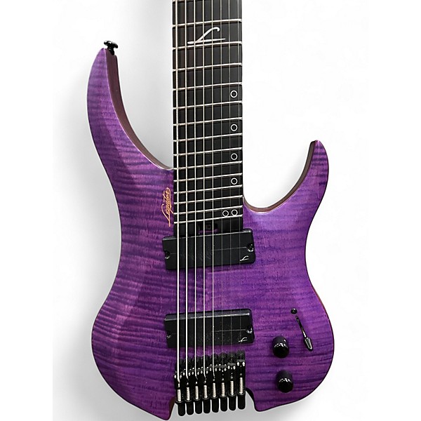 Used Legator GHOST SHRED 8 PURPLE Solid Body Electric Guitar