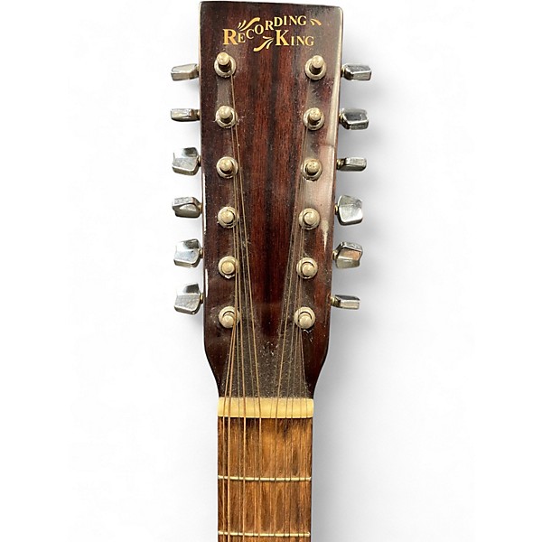 Used Recording King RD 06 12 Natural 12 String Acoustic Guitar