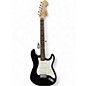 Used Squier Standard Stratocaster black Solid Body Electric Guitar thumbnail