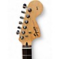 Used Squier Standard Stratocaster black Solid Body Electric Guitar