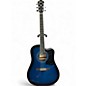 Used Ibanez V70CE Blue Acoustic Electric Guitar thumbnail