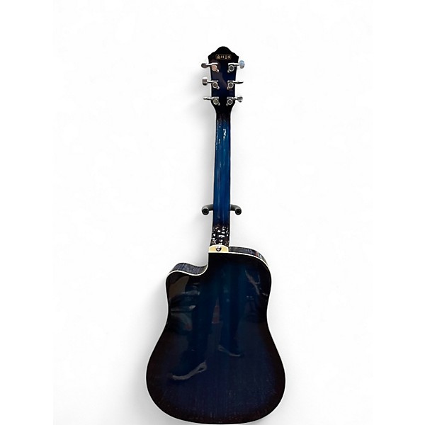 Used Ibanez V70CE Blue Acoustic Electric Guitar