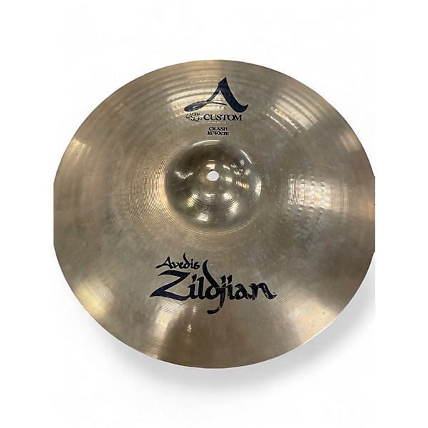 Used Zildjian 16in A Custom Crash Cymbal