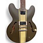 Used Epiphone ES333 TOM DELONG SIGNATURE OLIVE GREEN Hollow Body Electric Guitar