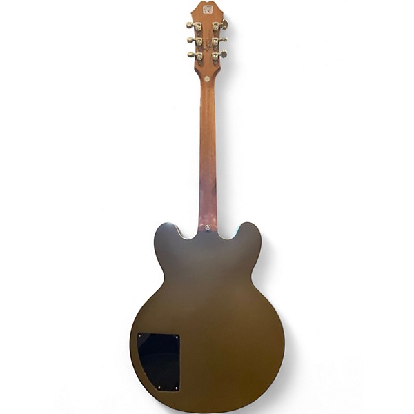 Used Epiphone ES333 TOM DELONG SIGNATURE OLIVE GREEN Hollow Body Electric Guitar