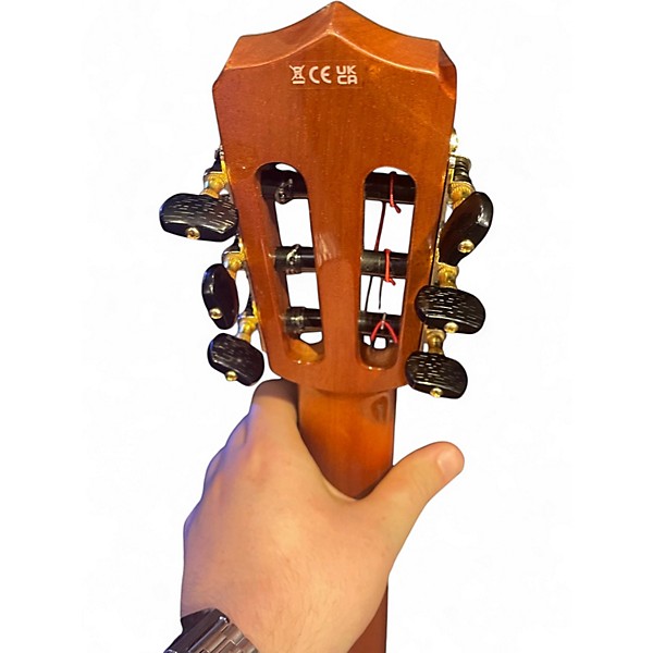Used Cordoba Stage Brown Burst Classical Acoustic Electric Guitar