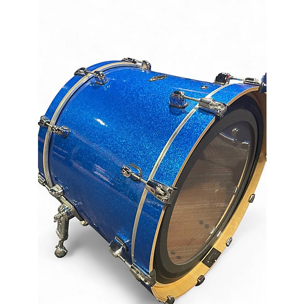 Used TAMA 3 Piece Starclassic blue Drum Kit