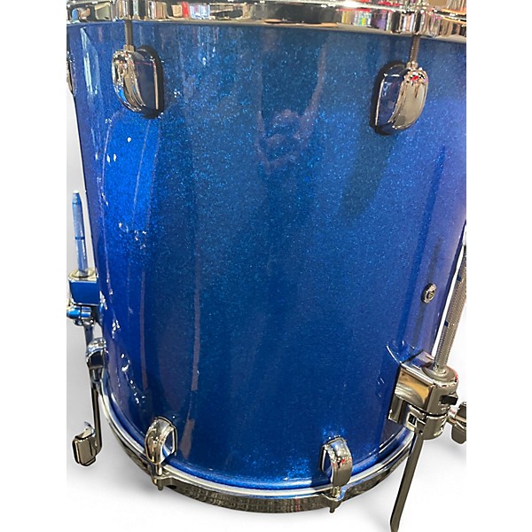 Used TAMA 3 Piece Starclassic blue Drum Kit
