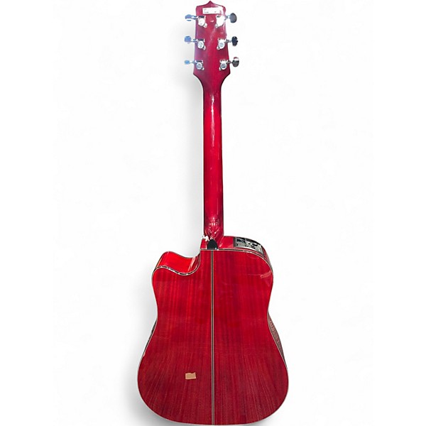 Used Takamine GD30CE Wine Red Acoustic Electric Guitar