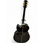 Used Epiphone J-200EC EBONY BURST Acoustic Guitar