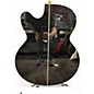 Used Epiphone J-200EC EBONY BURST Acoustic Guitar
