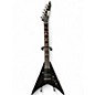 Used ESP LTD V401FM Trans Black Solid Body Electric Guitar