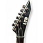 Used ESP LTD V401FM Trans Black Solid Body Electric Guitar