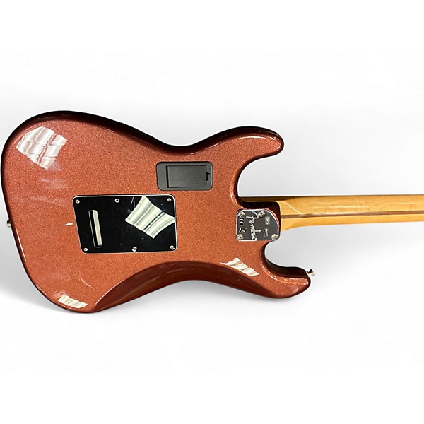Used Fender Deluxe Roadhouse Stratocaster SPARKLE BROWN Solid Body Electric Guitar