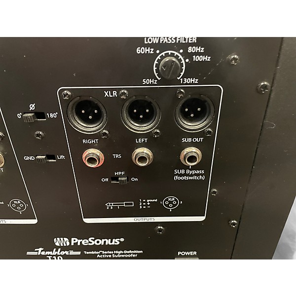 Used PreSonus T10 Subwoofer