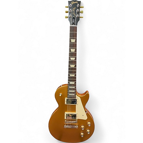 Used 2017 Gibson Les Paul Tribute Gold Top Solid Body Electric Guitar