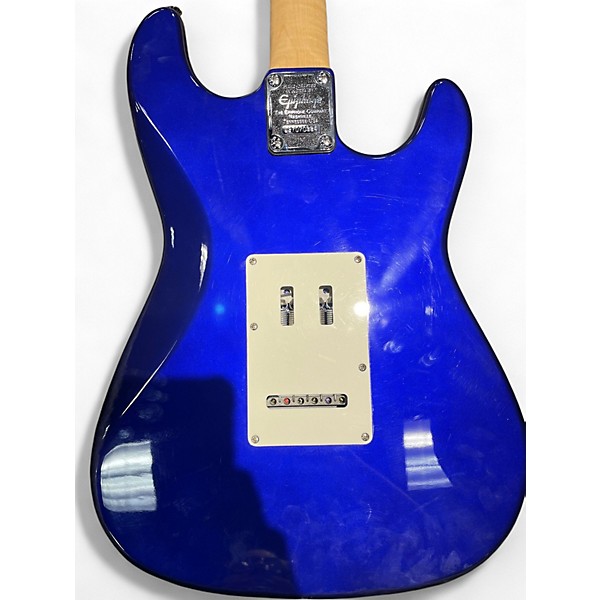 Used Epiphone S-300 Blue Solid Body Electric Guitar