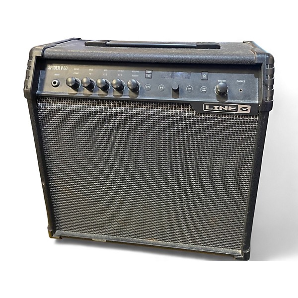 Used Line 6 Spider V 60 1x10 Guitar Combo Amp