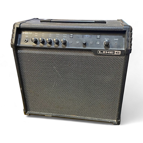 Used Line 6 Spider V 60 1x10 Guitar Combo Amp