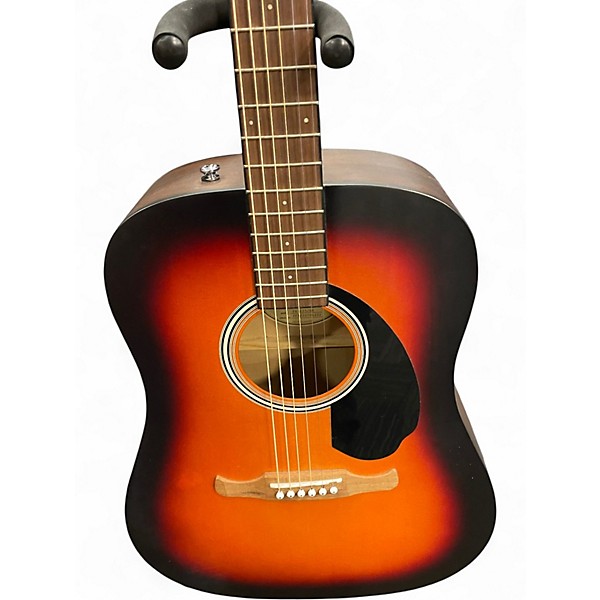 Used Fender FA125 2 Tone Sunburst Acoustic Guitar