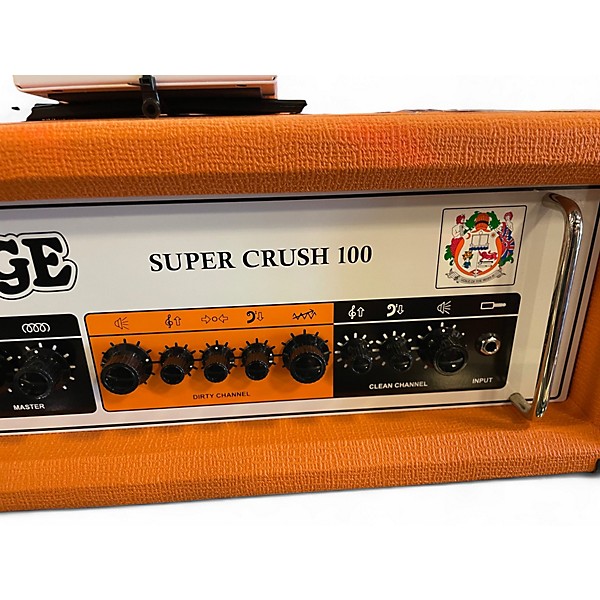 Used Orange Amplifiers Super Crush 100 Solid State Guitar Amp Head
