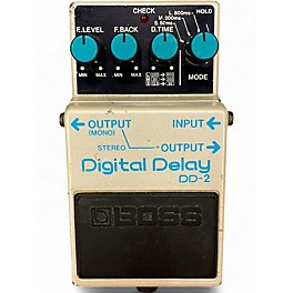 Used BOSS DD2 Digital Delay Effect Pedal