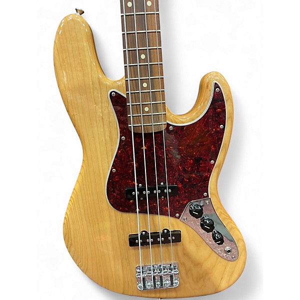 Used Fender JAZZ BASS Natural Electric Bass Guitar