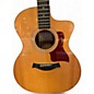 Used Taylor 214CE Deluxe Natural Acoustic Electric Guitar