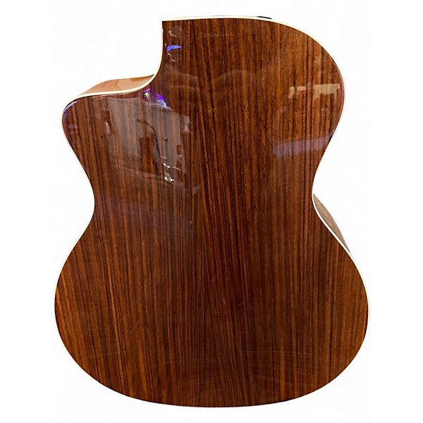 Used Taylor 214CE Deluxe Natural Acoustic Electric Guitar