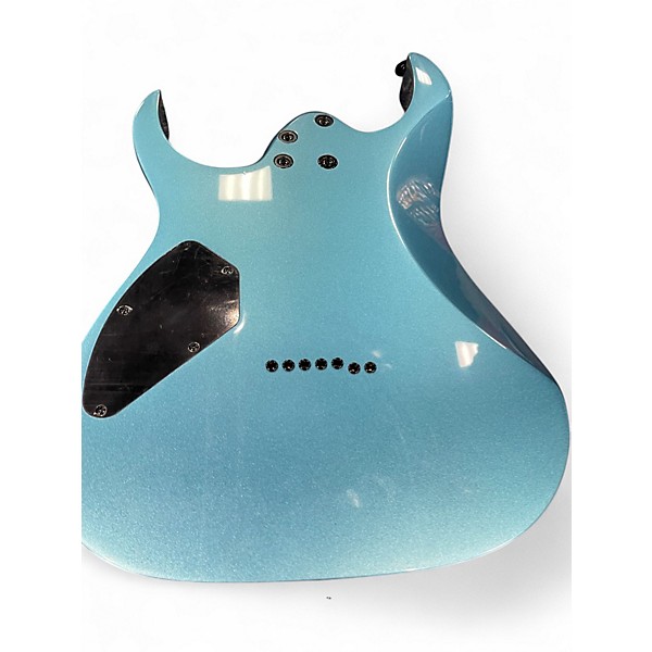 Used Ibanez GRG7221M-MLB Gio - Metallic Light Blue Metallic light Solid Body Electric Guitar