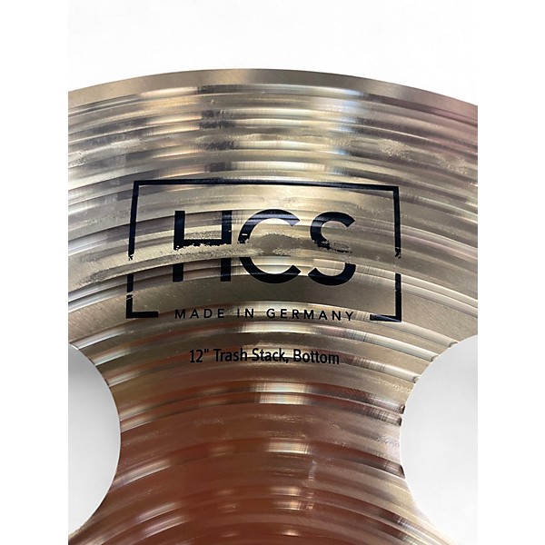 Used MEINL 12in HCS TRASH STACK Cymbal