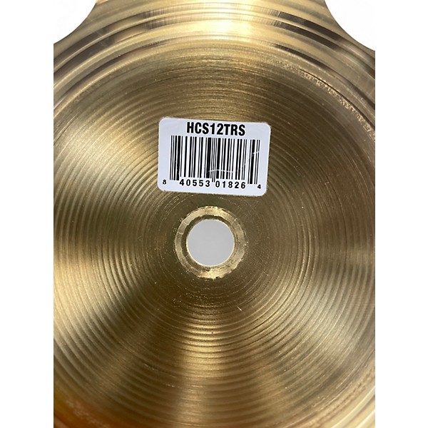 Used MEINL 12in HCS TRASH STACK Cymbal