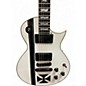Used ESP LTD James Hetfield Signature Iron Cross White Solid Body Electric Guitar