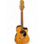 Used Fender CD60SCE Natural 12 String Acoustic Electric Guitar thumbnail