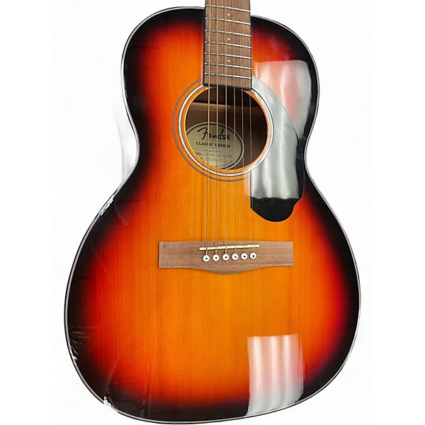 Used Fender CP60S 2 Tone Sunburst Acoustic Guitar