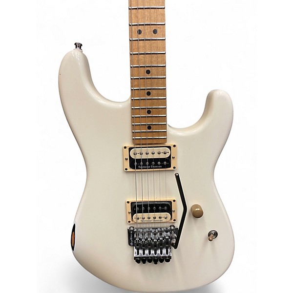 Used 2009 Charvel san dimas 1C2H Polar White Solid Body Electric Guitar